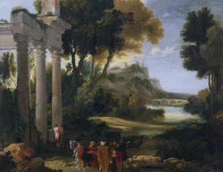 Klassische Landschaft, 1760